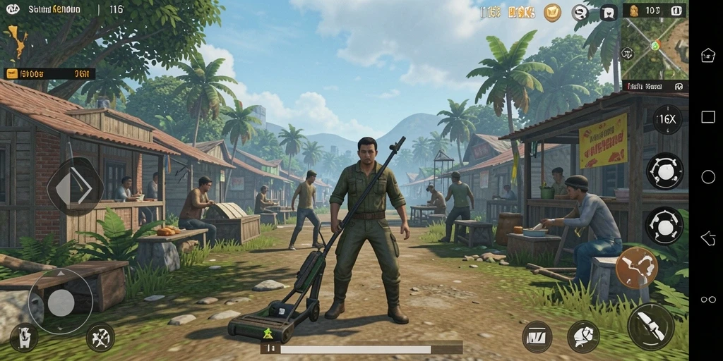 Menampilkan gameplay simulasi kehidupan yang menarik dari 116X.