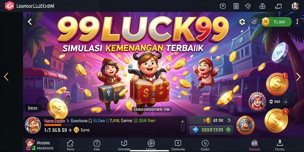 Tampilan gameplay menarik 99LUCK99 dengan elemen simulasi yang mendalam.