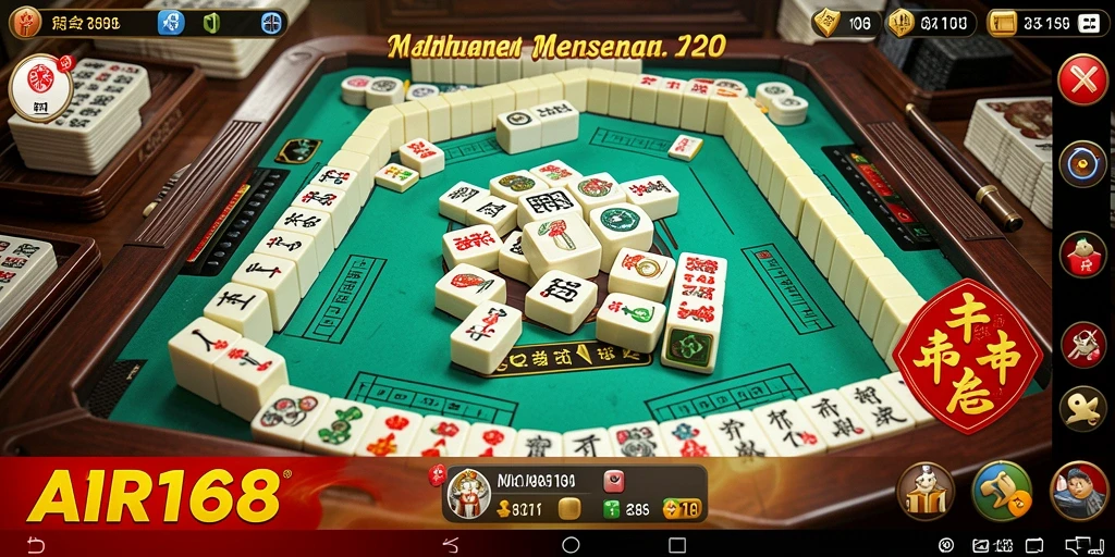 Gameplay seru dan menarik dari AIR168 Mahjong.