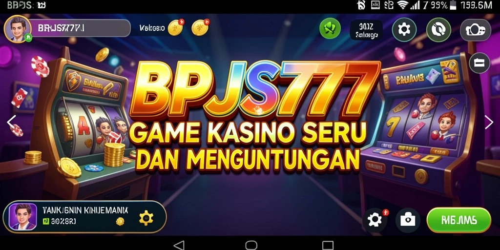 Tampilan gameplay BPJS777 yang menarik dan mendebarkan dalam permainan Kasino.