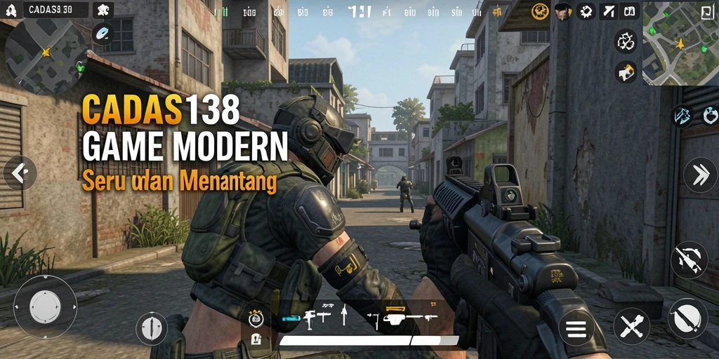 Tampilan mendebarkan dari gameplay intens CADAS138 yang menggugah adrenalin.