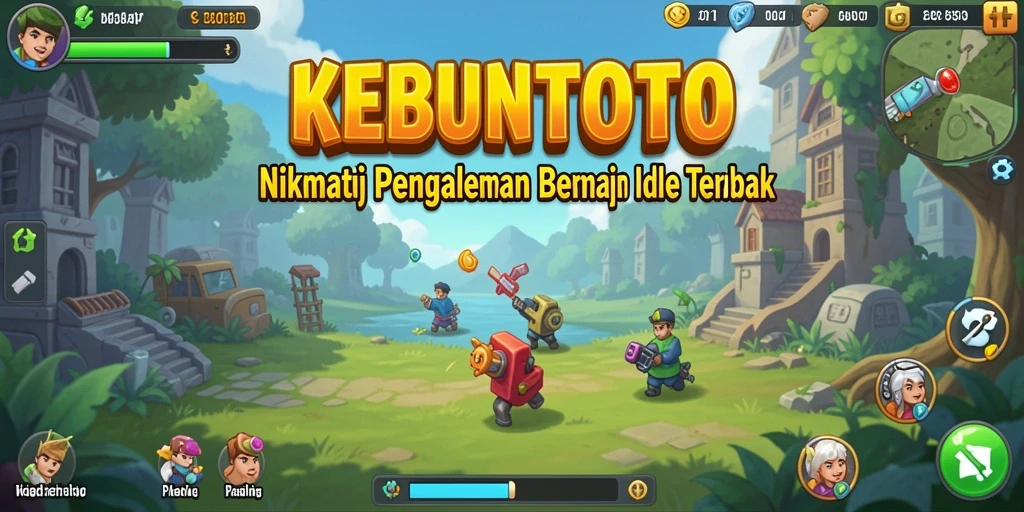 Tampilan gameplay KEBUNTOTO yang memukau dan menarik.