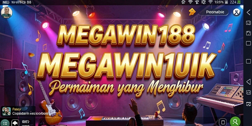 Tangkapan layar gameplay <strong>MEGAWIN188</strong> menunjukkan pengalaman musik yang seru.