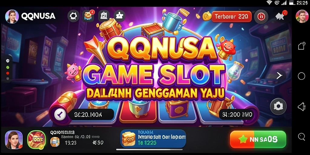Gameplay menarik di QQNUSA menunjukkan keseruan Slot.