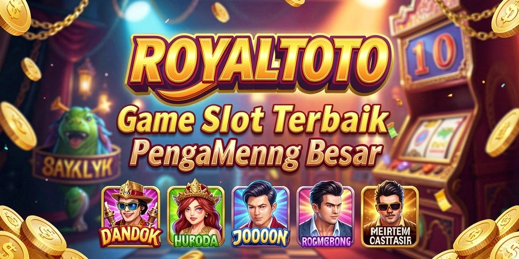 Tangkapan layar gameplay ROYALTOTO menampilkan slot yang mengasyikkan.
