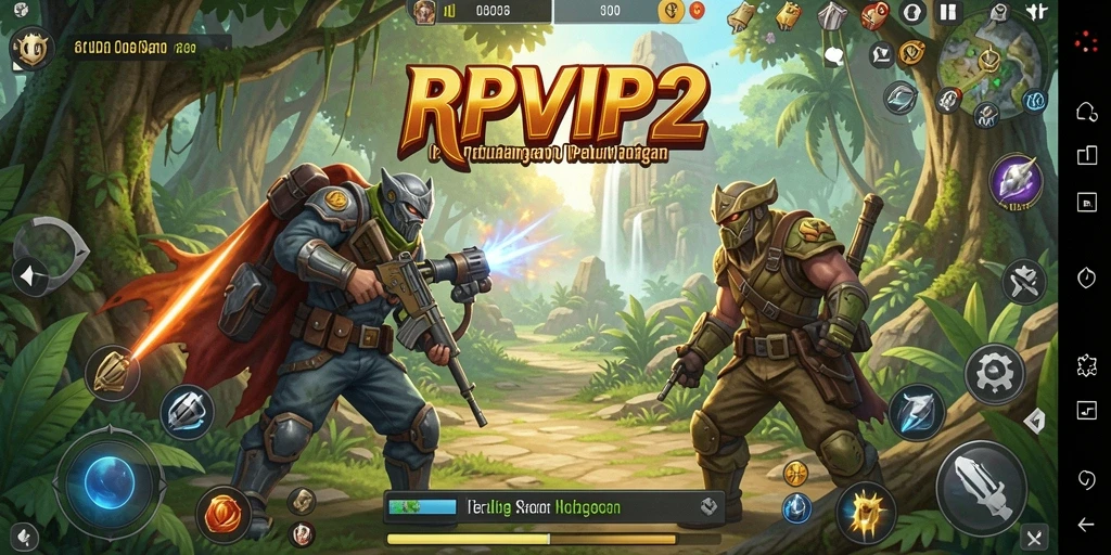 Gameplay <strong>RPVIP2</strong> yang menarik dan penuh tantangan.