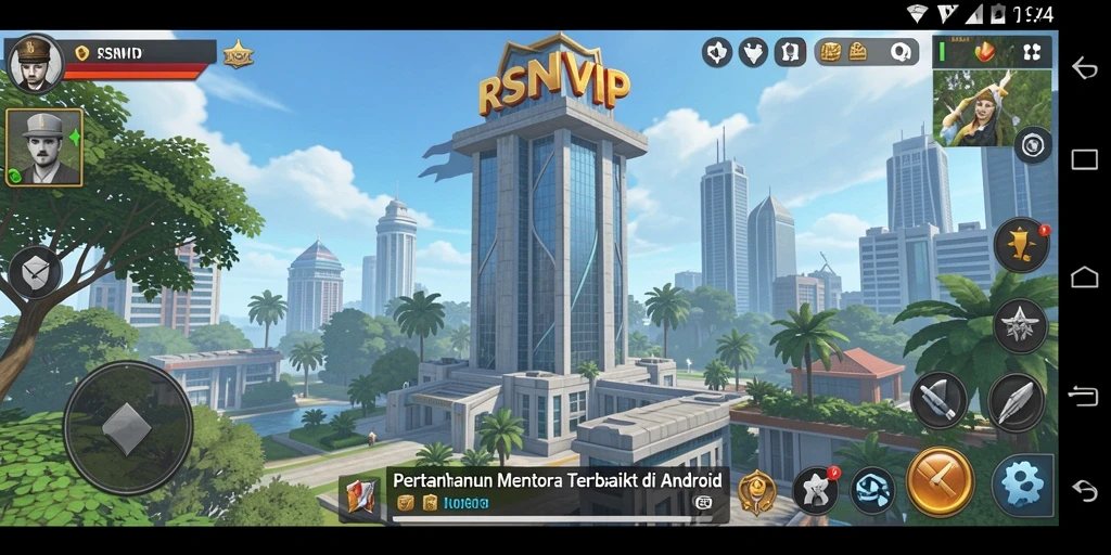 Tampilan gameplay RSNVIP yang menantang dan strategis dalam Tower Defense.