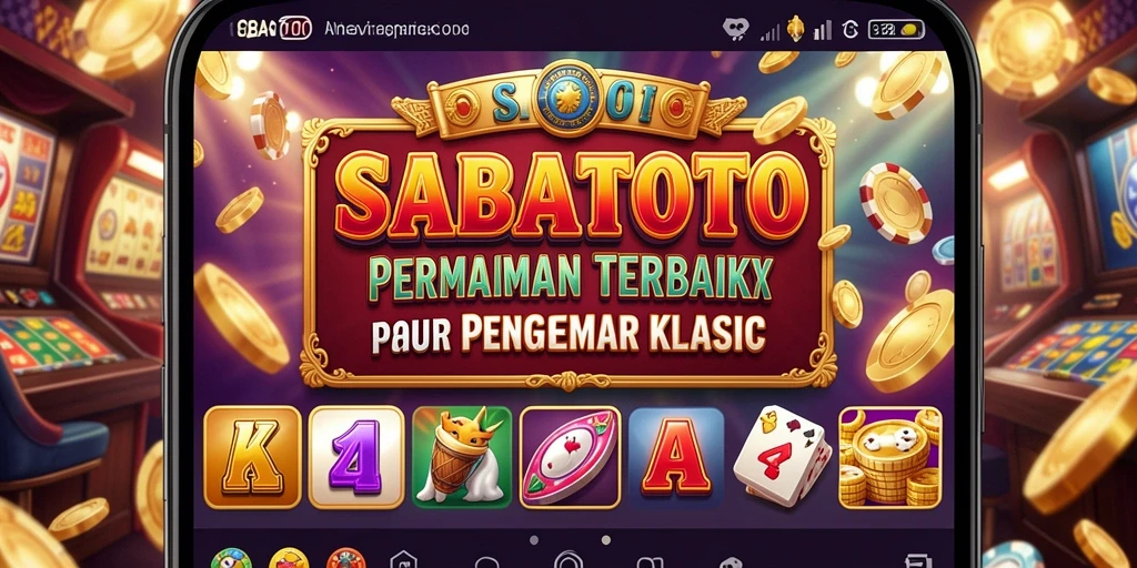 Tampilan gameplay SABATOTO yang mengesankan dan penuh warna.