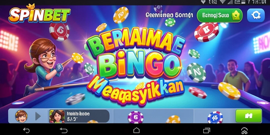 Screenshot gameplay SPINBET menampilkan suasana seru bermain Bingo.