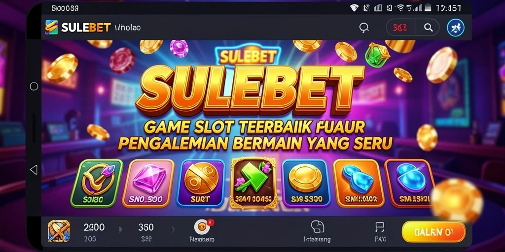 Screenshot menunjukkan serunya gameplay SULEBET dengan berbagai tema Slot.
