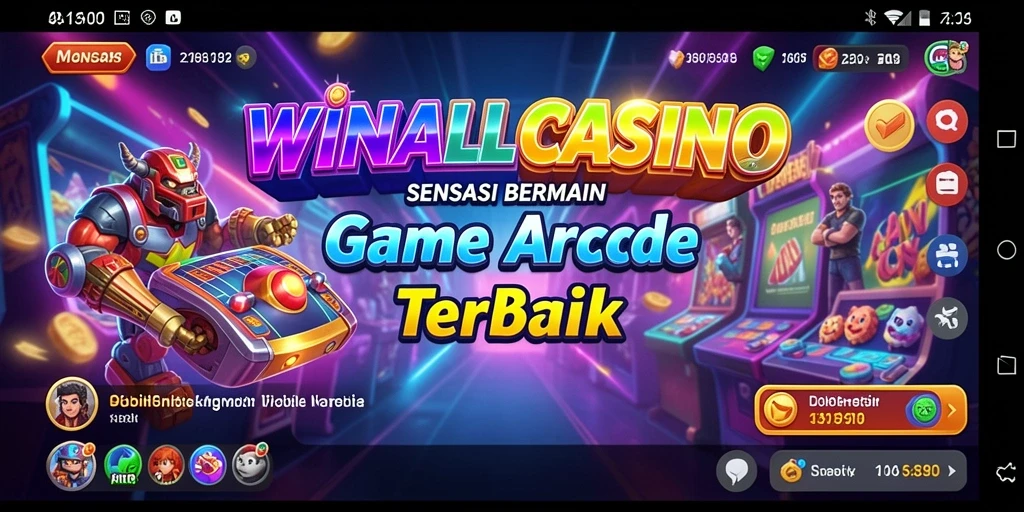 Screenshot gameplay WINALLCASINO yang menampilkan keseruan bermain.