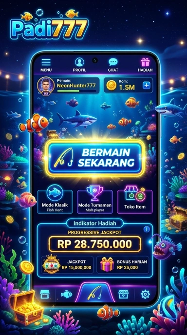 Antarmuka pengguna padi777 yang ramah dan intuitif.